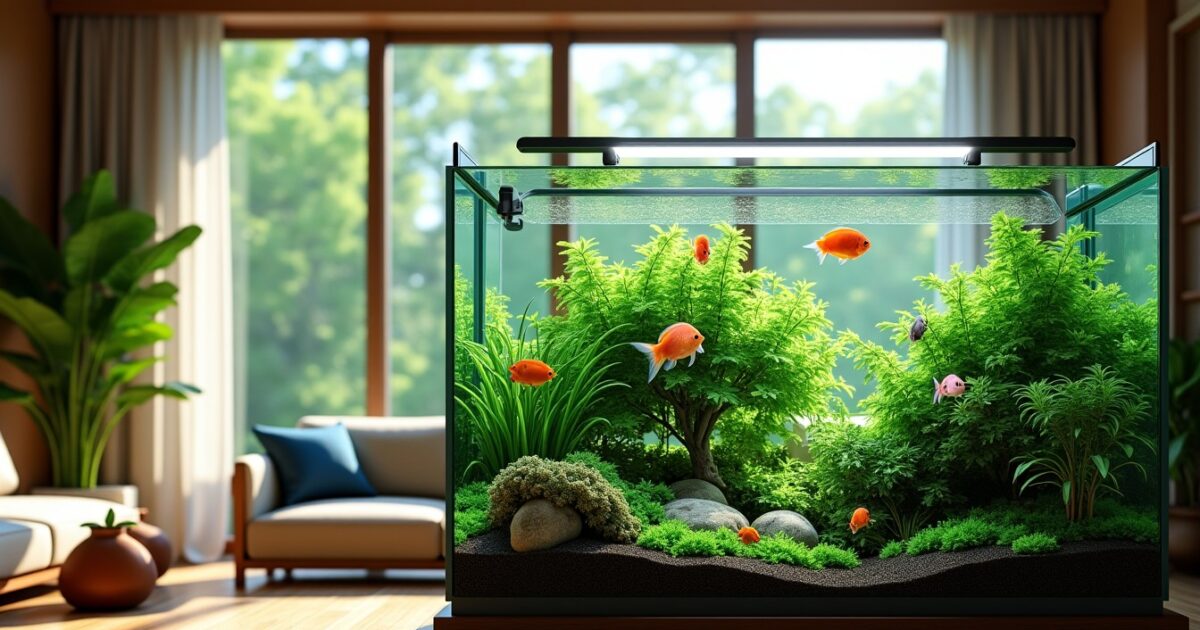 Guide pratique pour concevoir un aquarium naturel et respectueux de l'environnement
