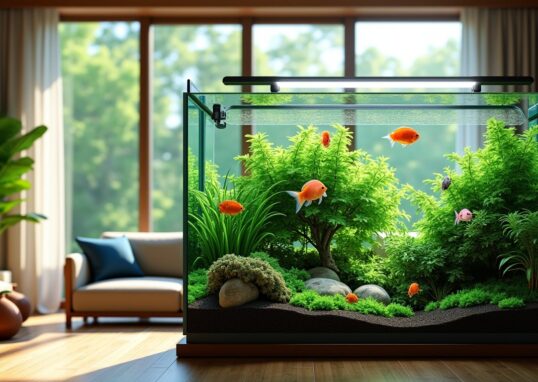 Guide pratique pour concevoir un aquarium naturel et respectueux de l'environnement