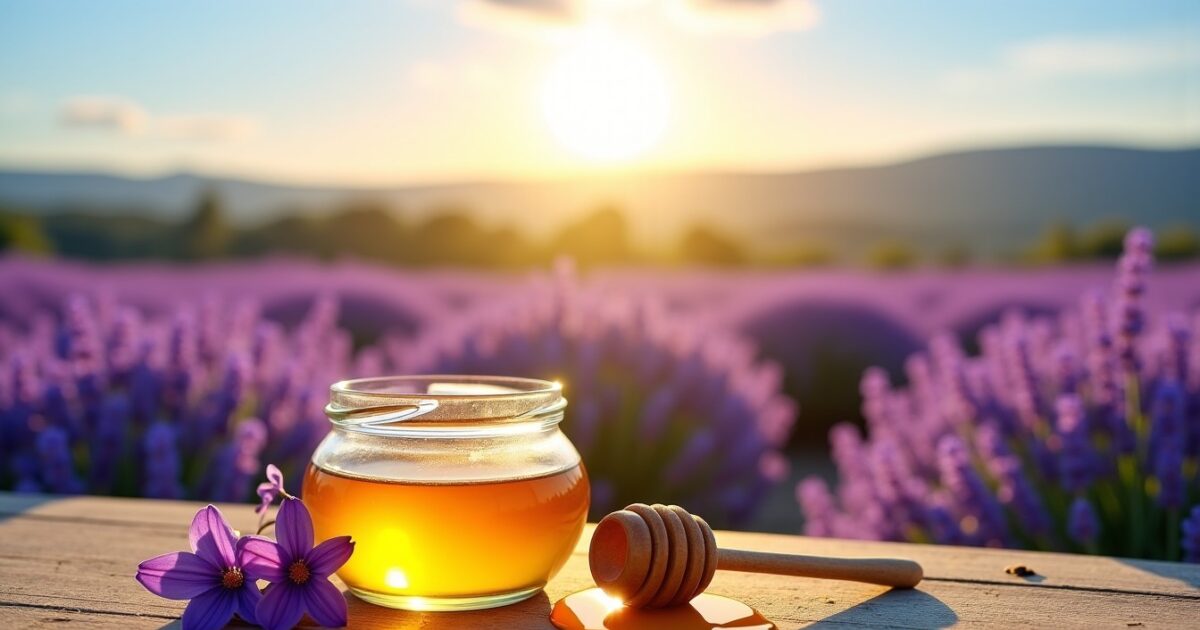 Le miel de lavande : un joyau doré de la Provence