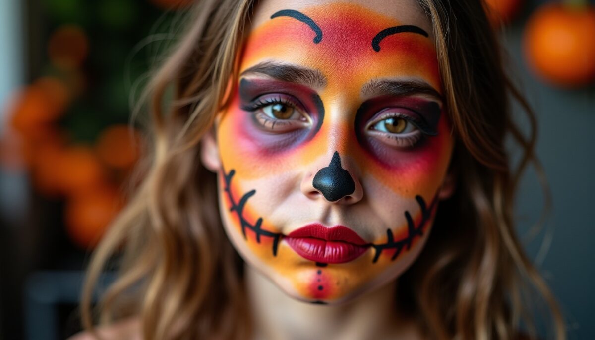 Maquillage d'Halloween éco-responsable : recettes naturelles adaptées à toutes les peaux
