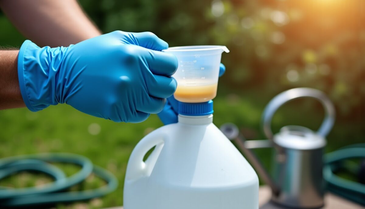 Guide pratique : Comment doser et diluer le glyphosate pour 5 litres d’eau en toute sécurité