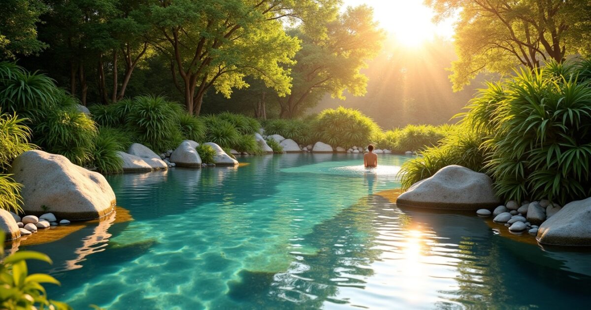 La piscine naturelle : une oasis écologique pour nager en harmonie avec la nature