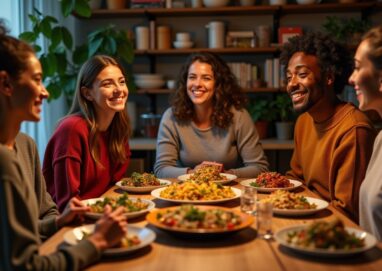 Recettes simples et gourmandes pour des repas entre amis réussis et chaleureux