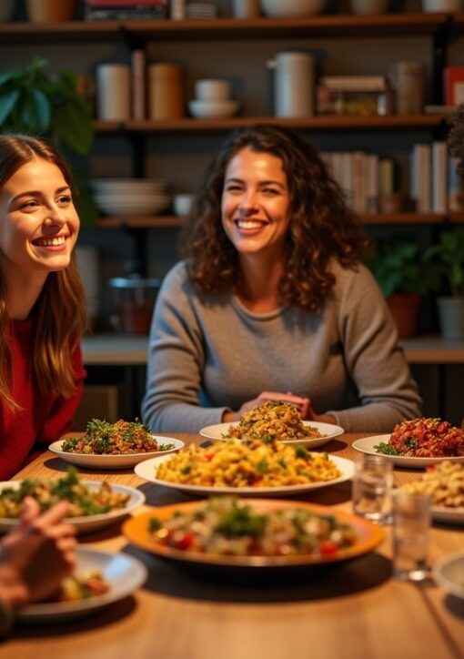 Recettes simples et gourmandes pour des repas entre amis réussis et chaleureux