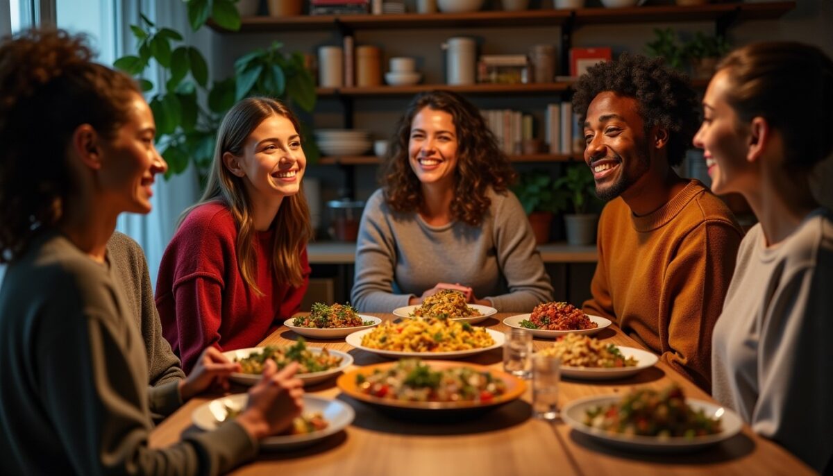 Recettes simples et gourmandes pour des repas entre amis réussis et chaleureux